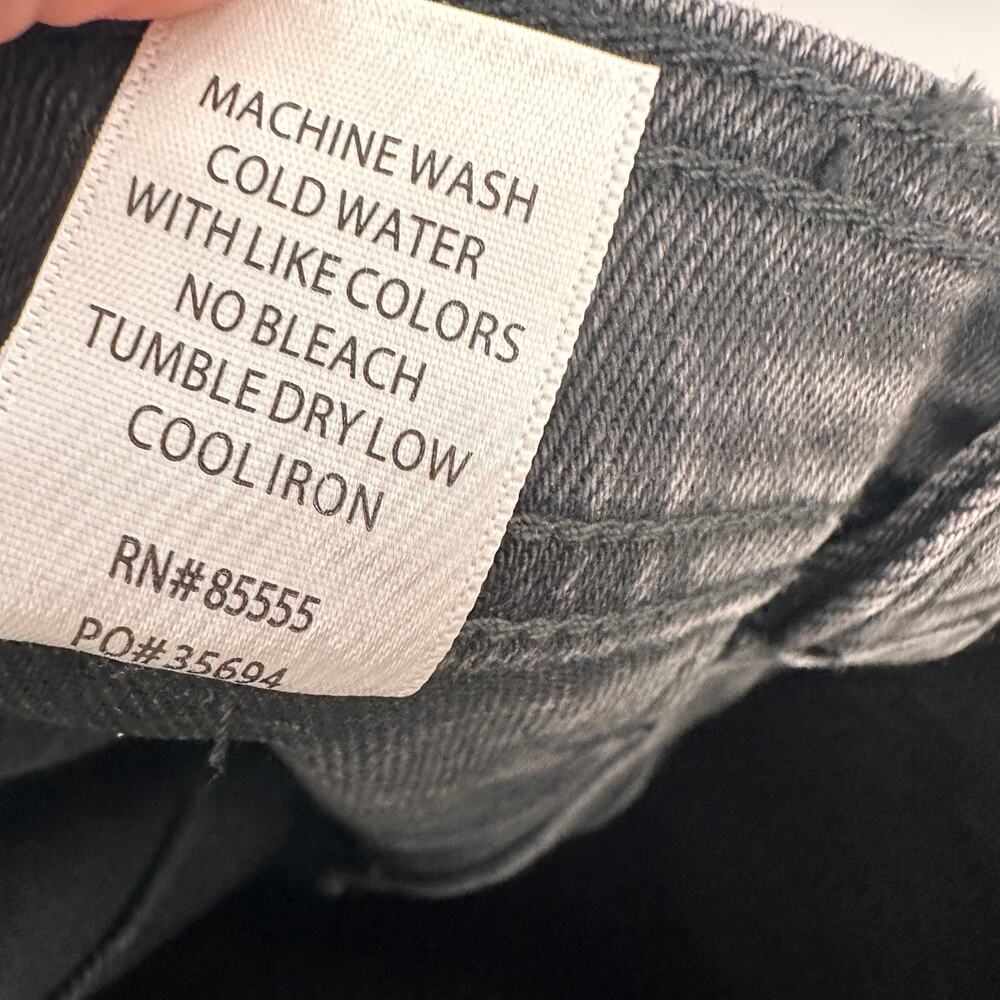 PISTOLA NWT Penny Utility High Rise Wide Leg Black Denim in Collins // 24 - Picture 14 of 16